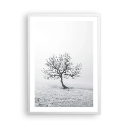Plagát v bielom ráme - Proti ničote - 50x70 cm