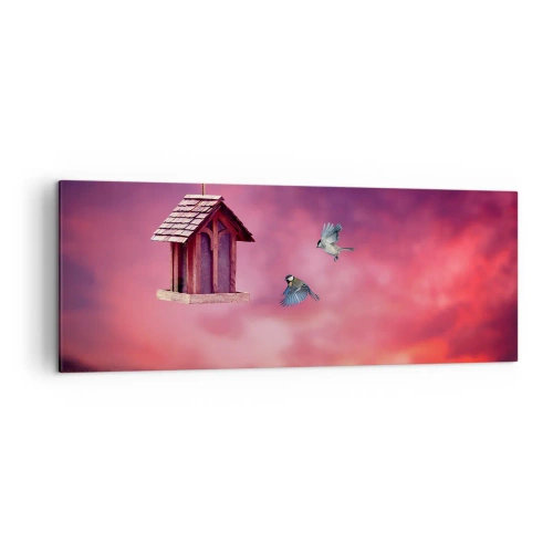 Obraz na plátne - Pozvanie na večeru - 140x50 cm