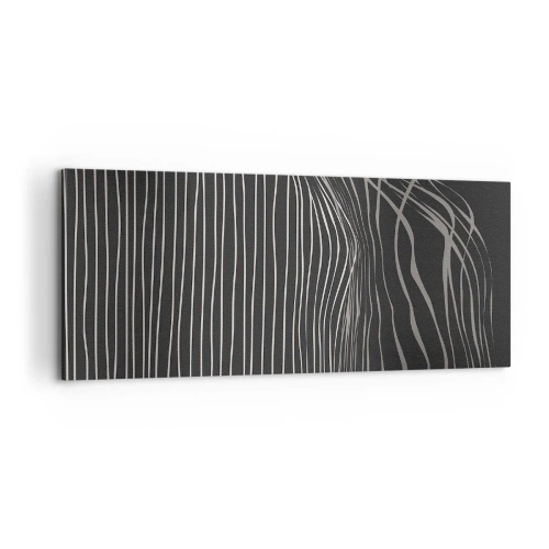 Obraz na plátne - Rytmus a prízvuk - 100x40 cm
