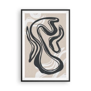 Plagát v čiernom ráme - Znásobená expresia - 61x91 cm