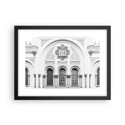 Plagát v čiernom ráme - Na pomedzí kultúr - 40x30 cm