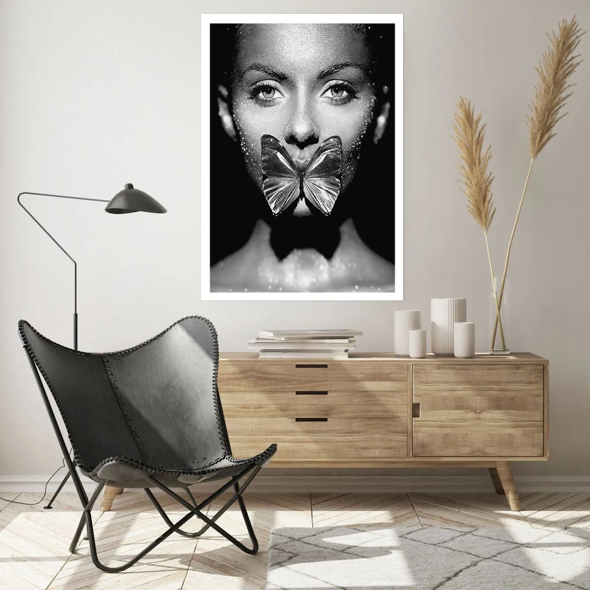 Plagát - Motýlí bozk - 70x100 cm