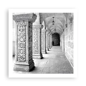 Plagát - Kam…? - 60x60 cm