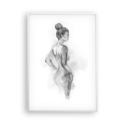 Plagát v bielom ráme - Krásne ako maľba - 70x100 cm