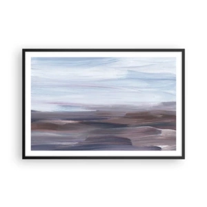 Plagát v čiernom ráme - Živly: voda - 91x61 cm