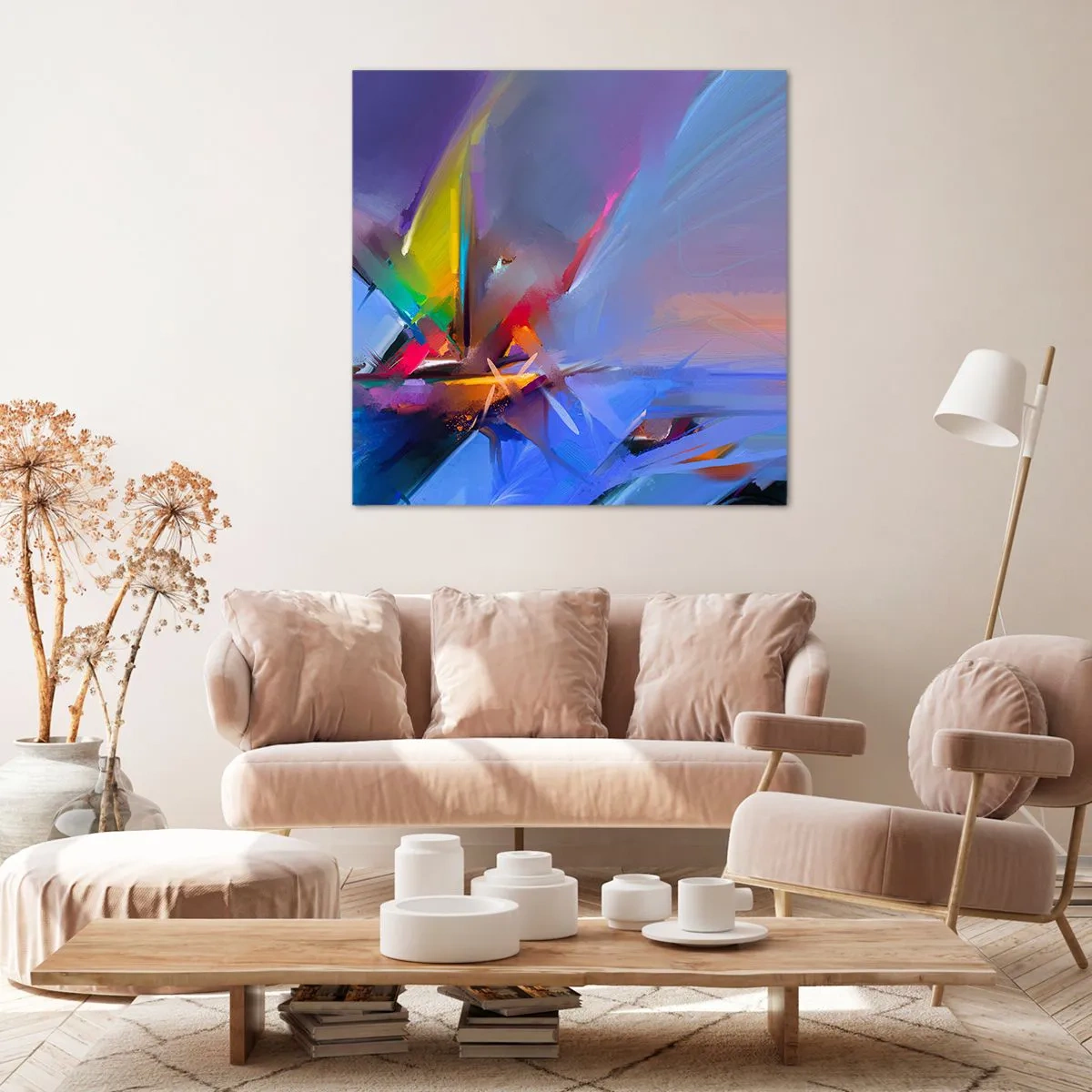 Obraz na plátne - Preletela ako vták - 50x50 cm
