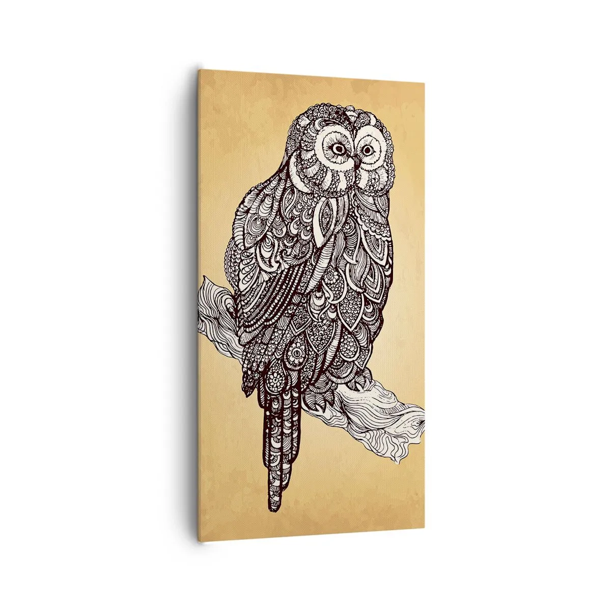 Obraz na plátne - Majstrovské ornamenty múdrosti - 65x120 cm