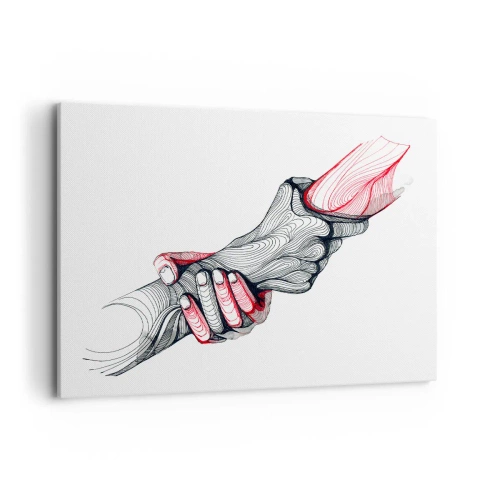 Obraz na plátne - Ste v dobrých rukách - 100x70 cm