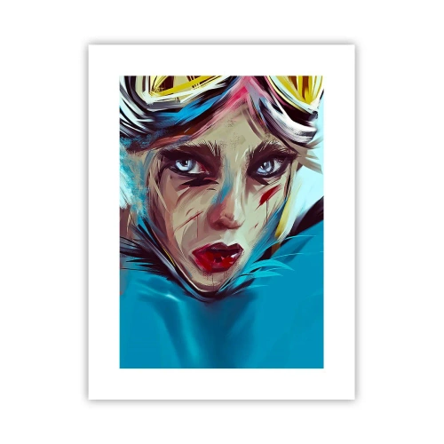 Plagát - Silničná bojovníčka - 30x40 cm