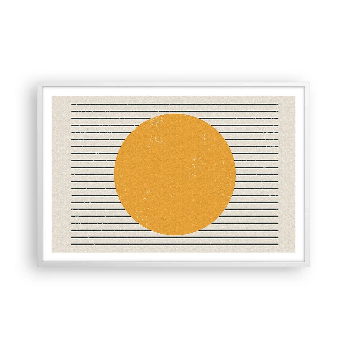 Plagát v bielom ráme - Sila jednoduchosti - 91x61 cm