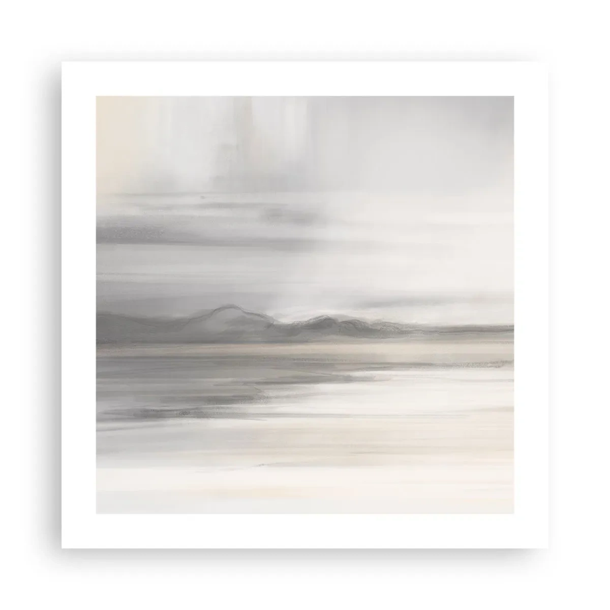Plagát - Zamyslená diaľka - 50x50 cm