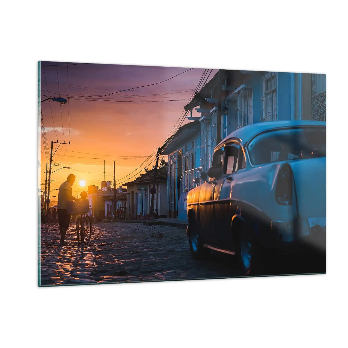 Obraz na skle - Tu spomaľuje čas - 120x80 cm