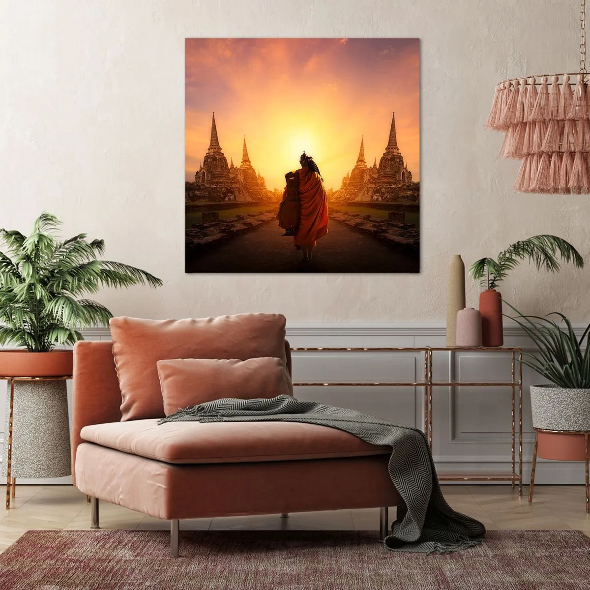 Obraz na plátne - V kľude večnosťou - 60x60 cm