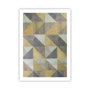 Plagát - V uhle trojuholníka - 50x70 cm