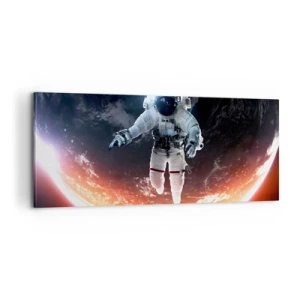 Obraz na plátne - Môžem zostať ešte chvíľku? - 100x40 cm