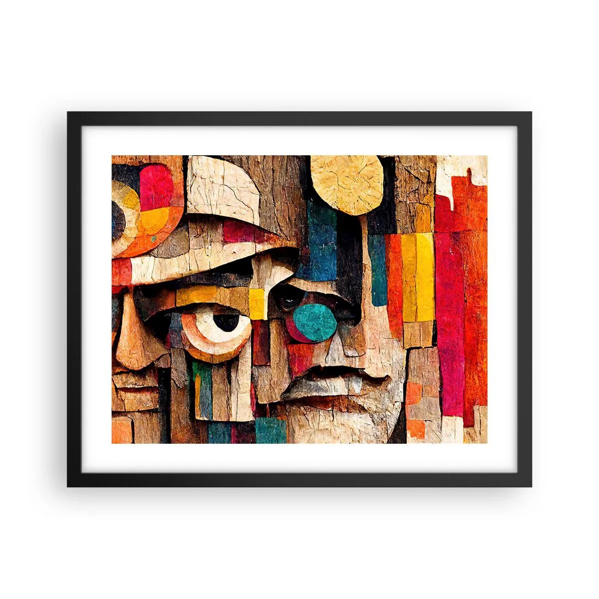 Plagát v čiernom ráme - Vidím ťa… - 50x40 cm