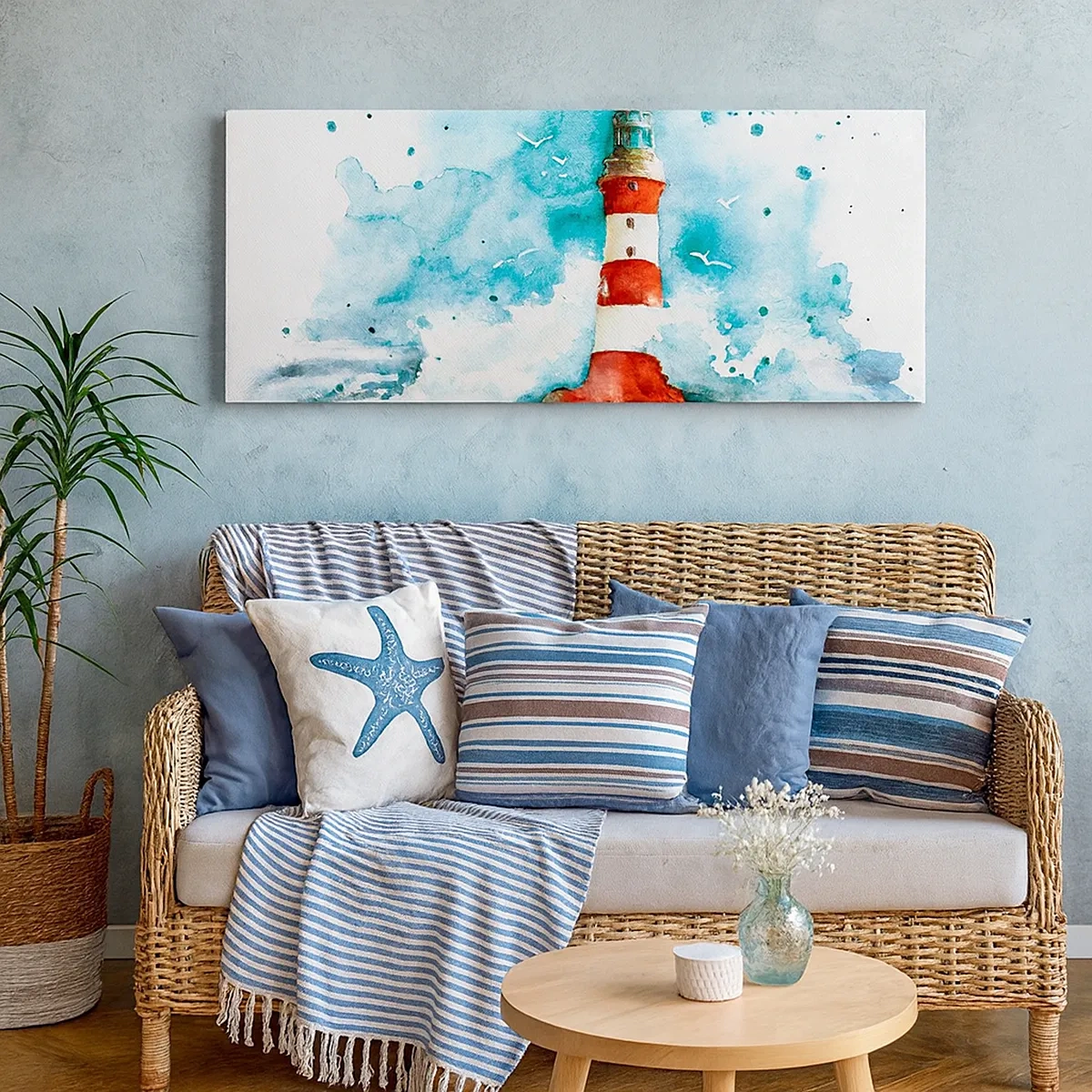 Obraz na plátne - Jednota živlov - 30x30 cm