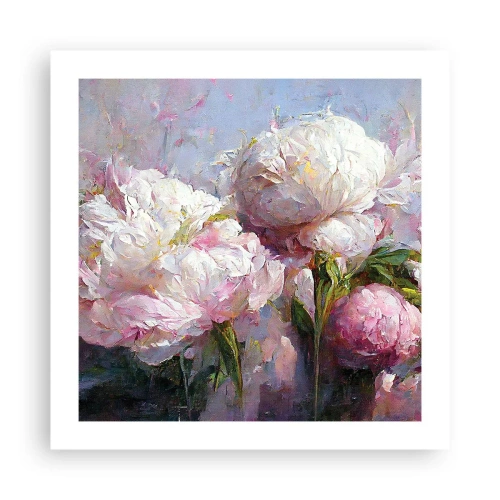 Plagát - Kytica prekypujúca životom - 50x50 cm