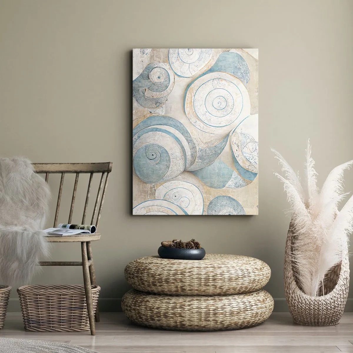 Obraz na plátne - Čo skrýva mušľa? - 50x70 cm