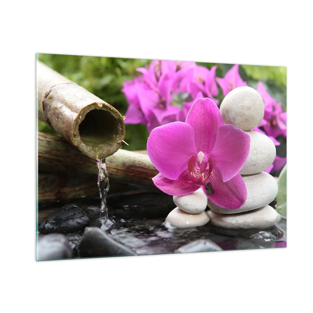 Obraz na skle - Už odpočívaš - 100x70 cm