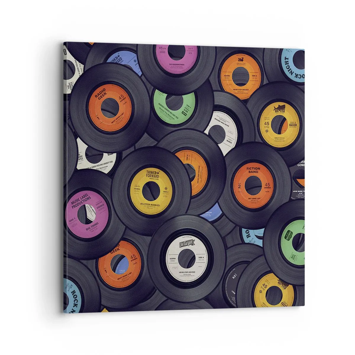 Obraz na plátne - Farby klasiky - 70x70 cm