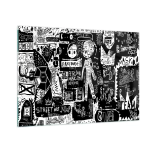 Obraz na skle - Práva a radosti duševnej mladosti - 100x70 cm