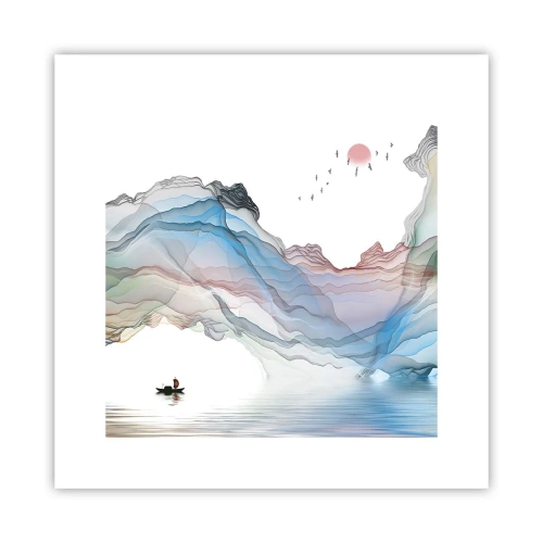 Plagát - Ku krištáľovým horám - 30x30 cm