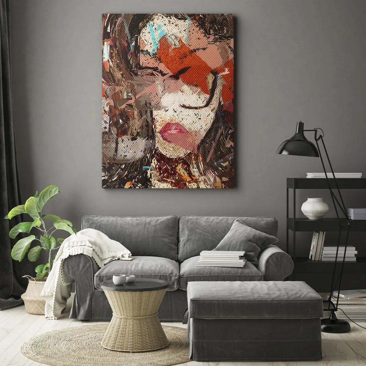 Obraz na plátne - Aká si skutočne nikto nevie - 50x70 cm