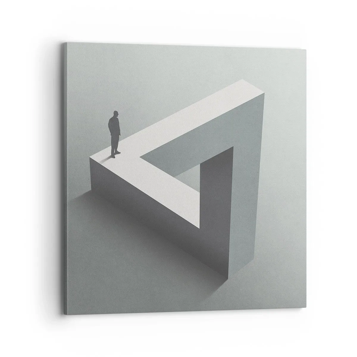 Obraz na plátne - A predsa je to možné - 70x70 cm