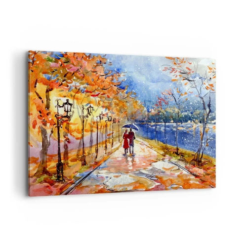 Obraz na plátne - Spoločne k hranici času - 100x70 cm