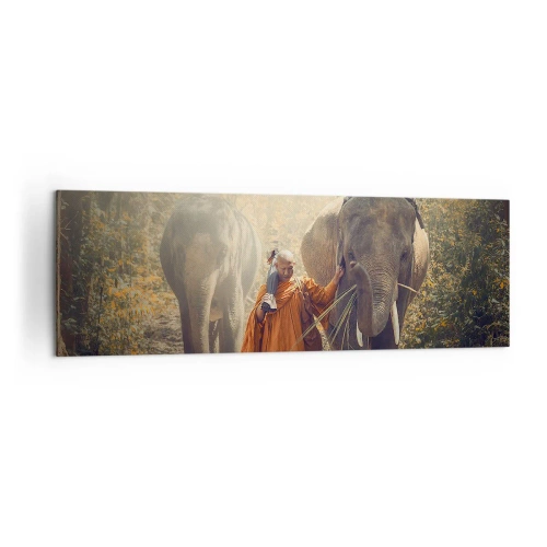 Obraz na plátne - Plné pochopenie - 160x50 cm