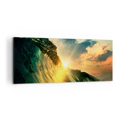 Obraz na plátne - Surfer, kde si? - 120x50 cm