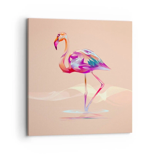 Obraz na plátne - Vták dobrých emócií - 70x70 cm