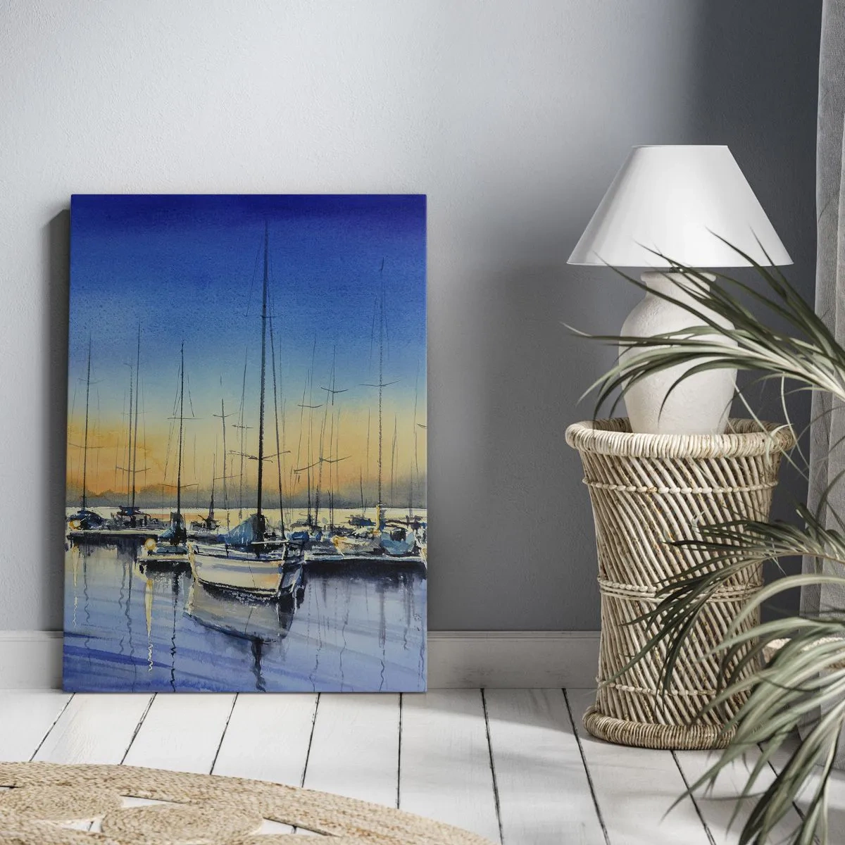 Obraz na plátne - Koniec dobrého dňa - 65x120 cm
