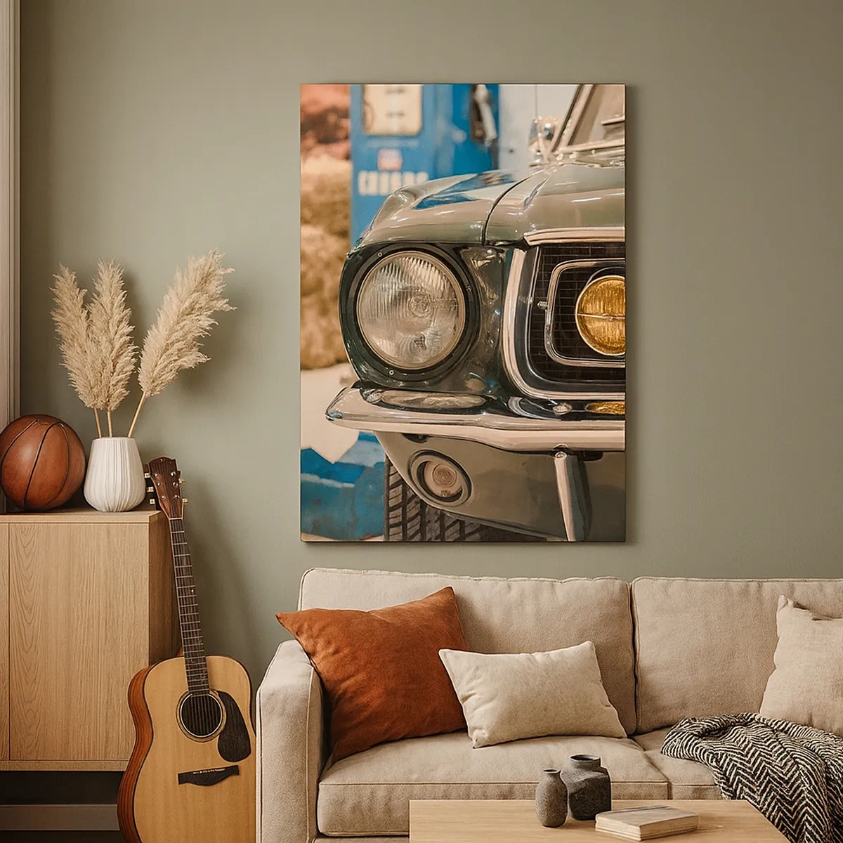 Obraz na plátne - Stretnutie s legendou - 50x70 cm