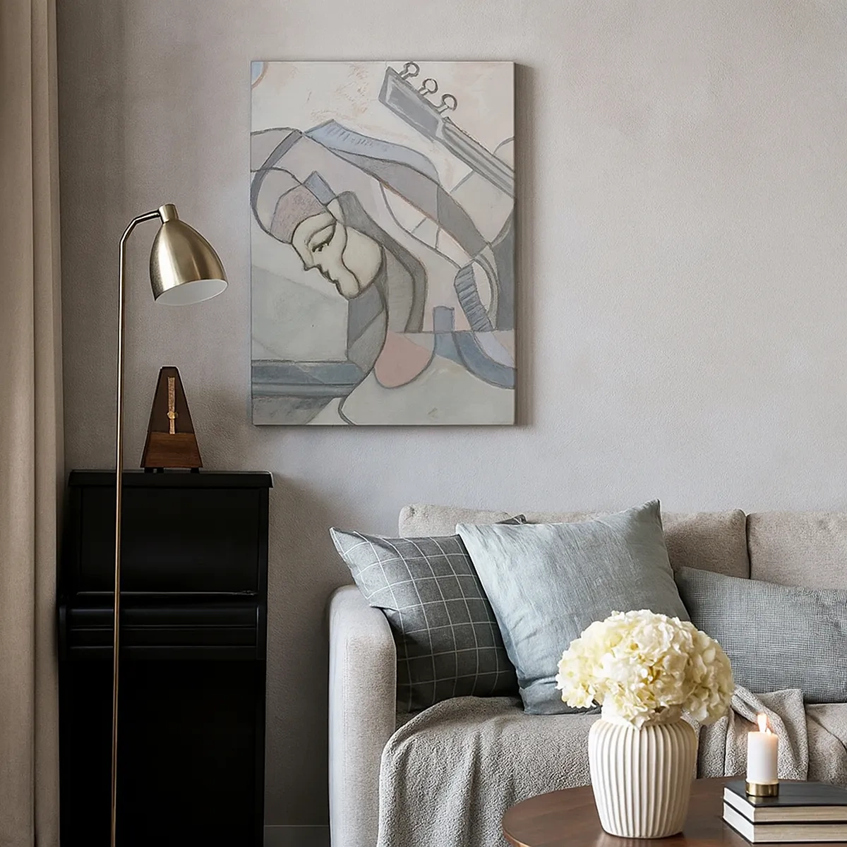 Obraz na plátne - V moci hudby - 50x70 cm