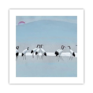 Plagát - Po horúcom dni - 40x40 cm