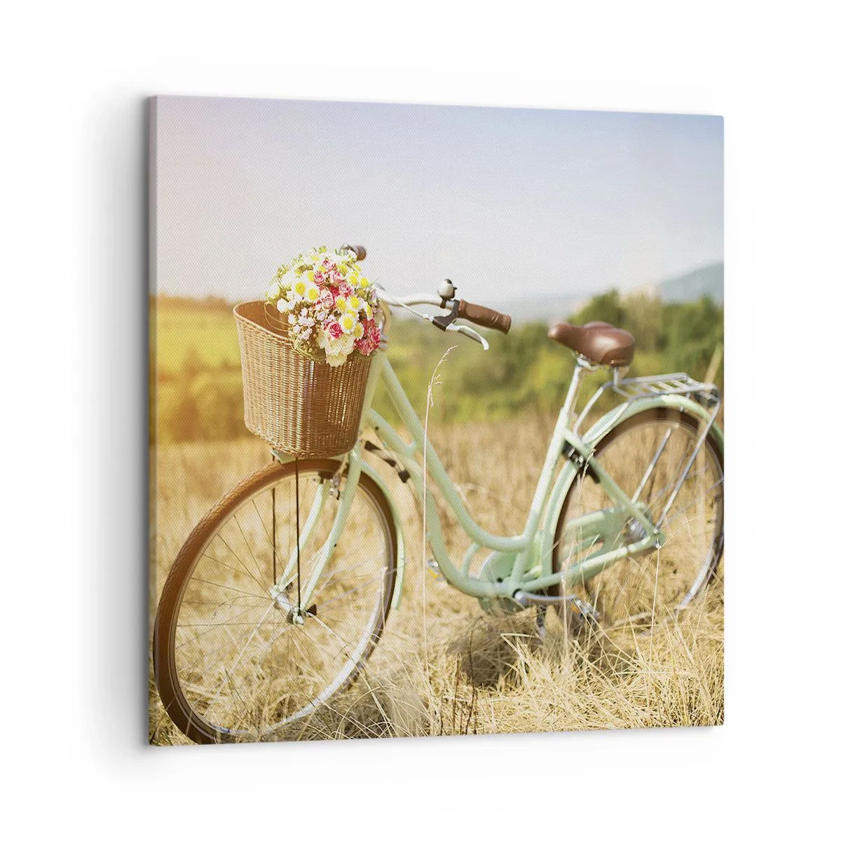 Obraz na plátne - Chvíľu tu zostanem - 50x50 cm