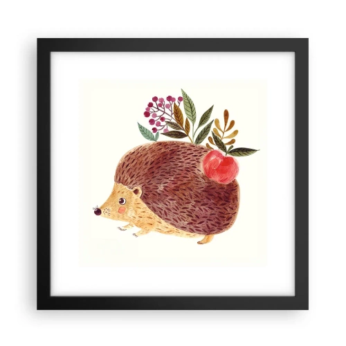 Plagát v čiernom ráme - A už ma máš rád - 30x30 cm