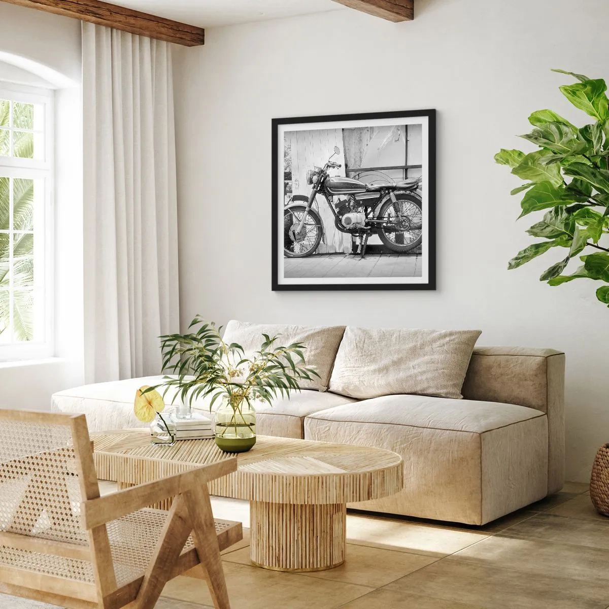 Plagát v čiernom ráme - Klasika nadovšetko - 60x60 cm