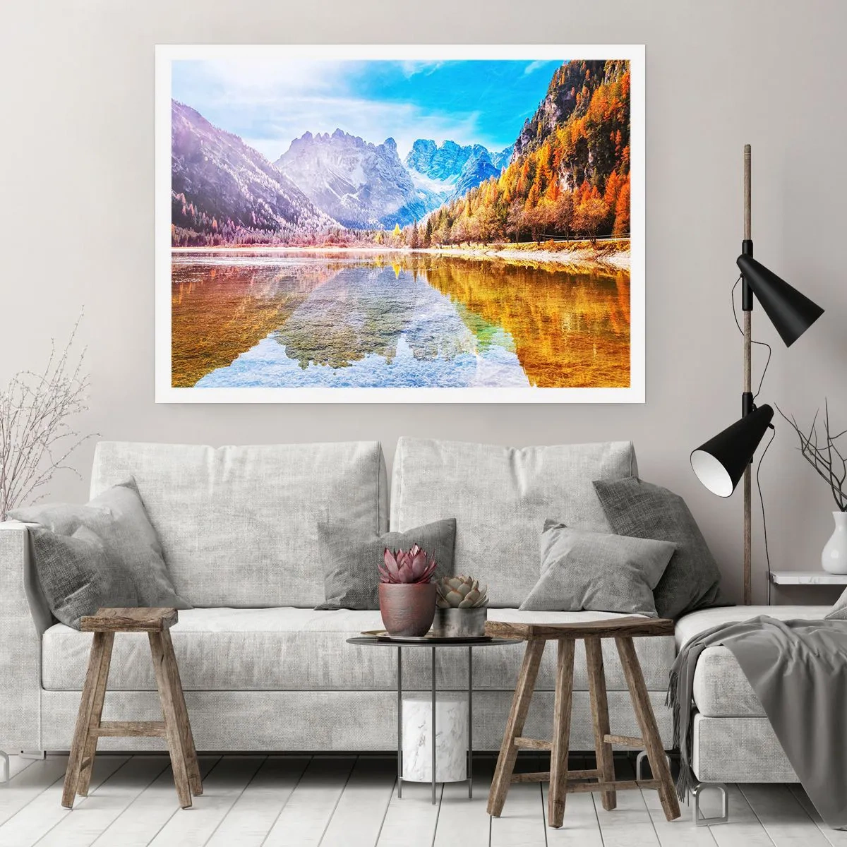 Plagát - A v horách už je jeseň - 50x40 cm