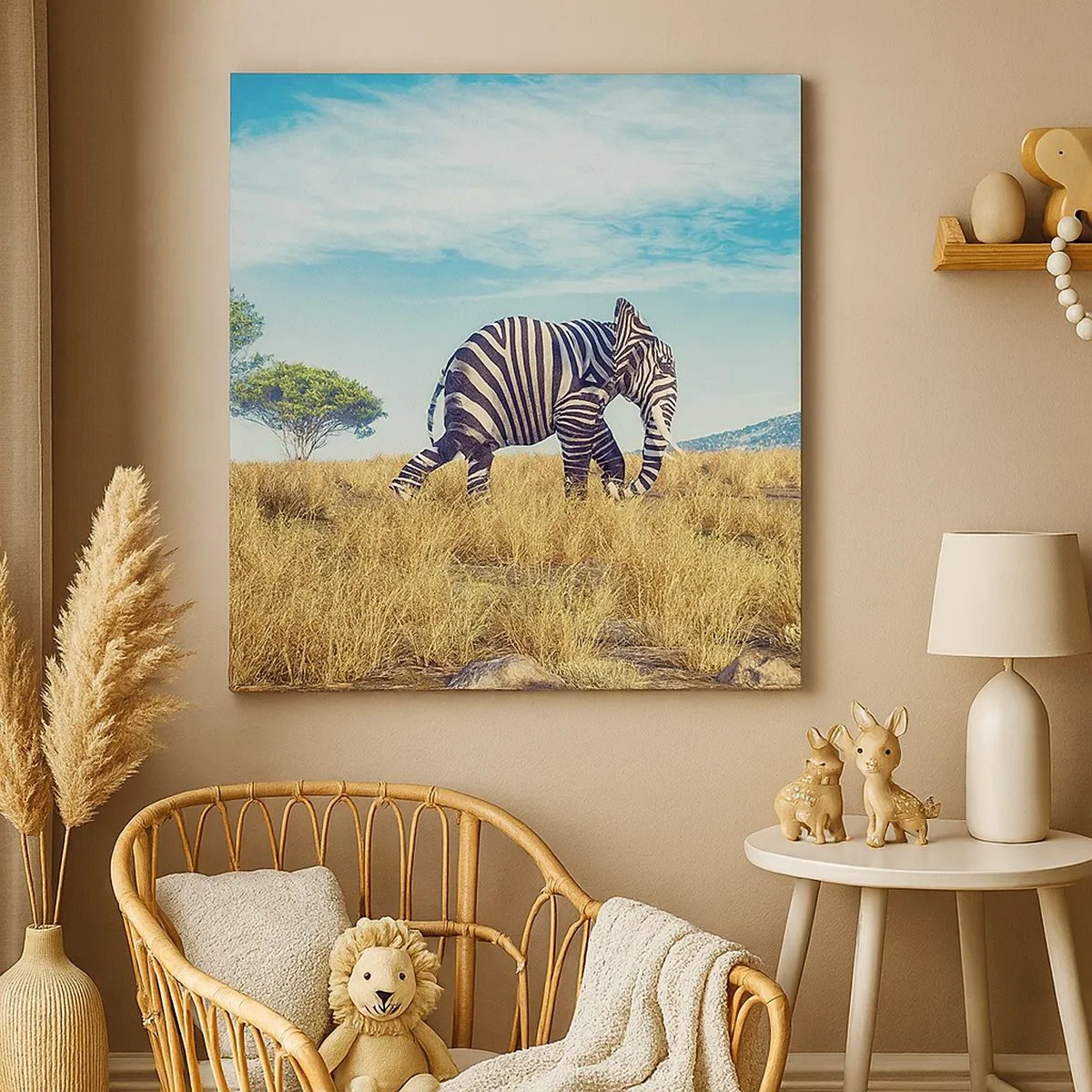 Obraz na plátne - Šedá už nie je v móde - 30x30 cm