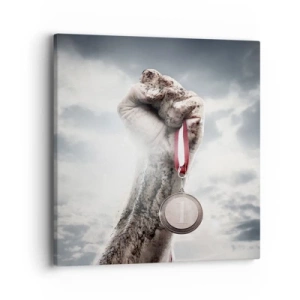 Obraz na plátne - Per aspera ad astra - 40x40 cm