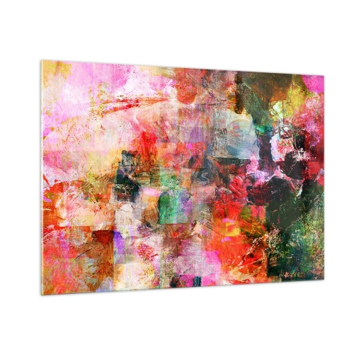 Obraz na skle - Cesta ružovú - 100x70 cm