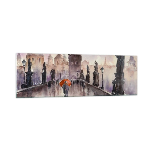 Obraz na skle - Ľudia sa nemenia - 160x50 cm