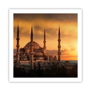 Plagát - Boh je veľký - 60x60 cm