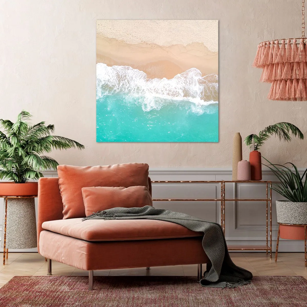 Obraz na plátne - Maznavý dotyk - 50x50 cm