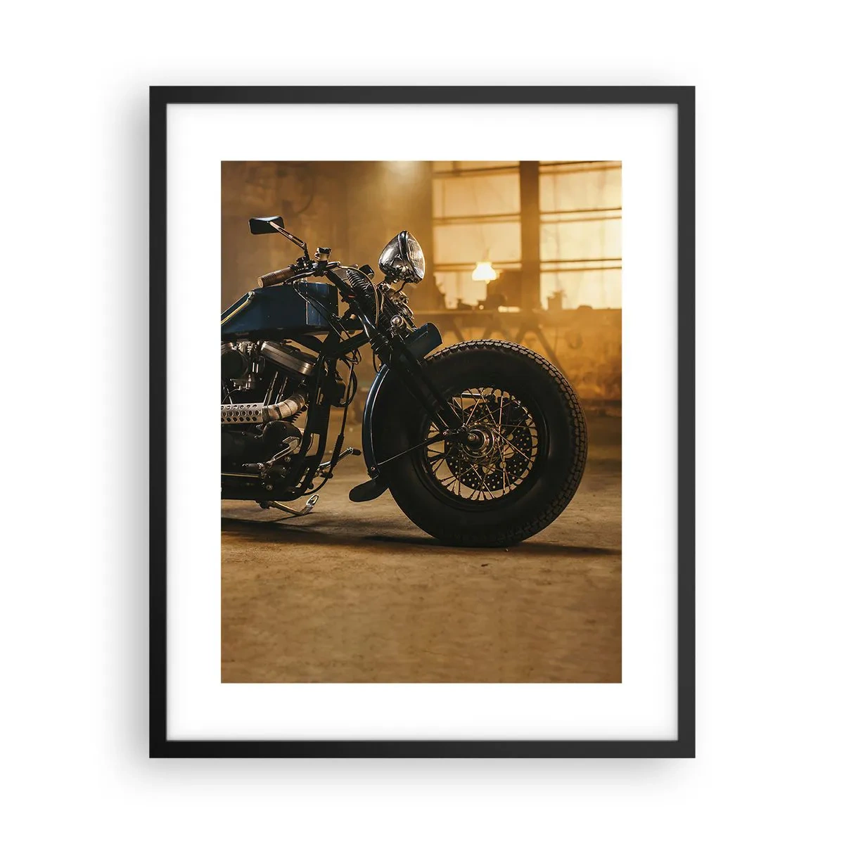 Plagát v čiernom ráme - Môžem všetko - 40x50 cm