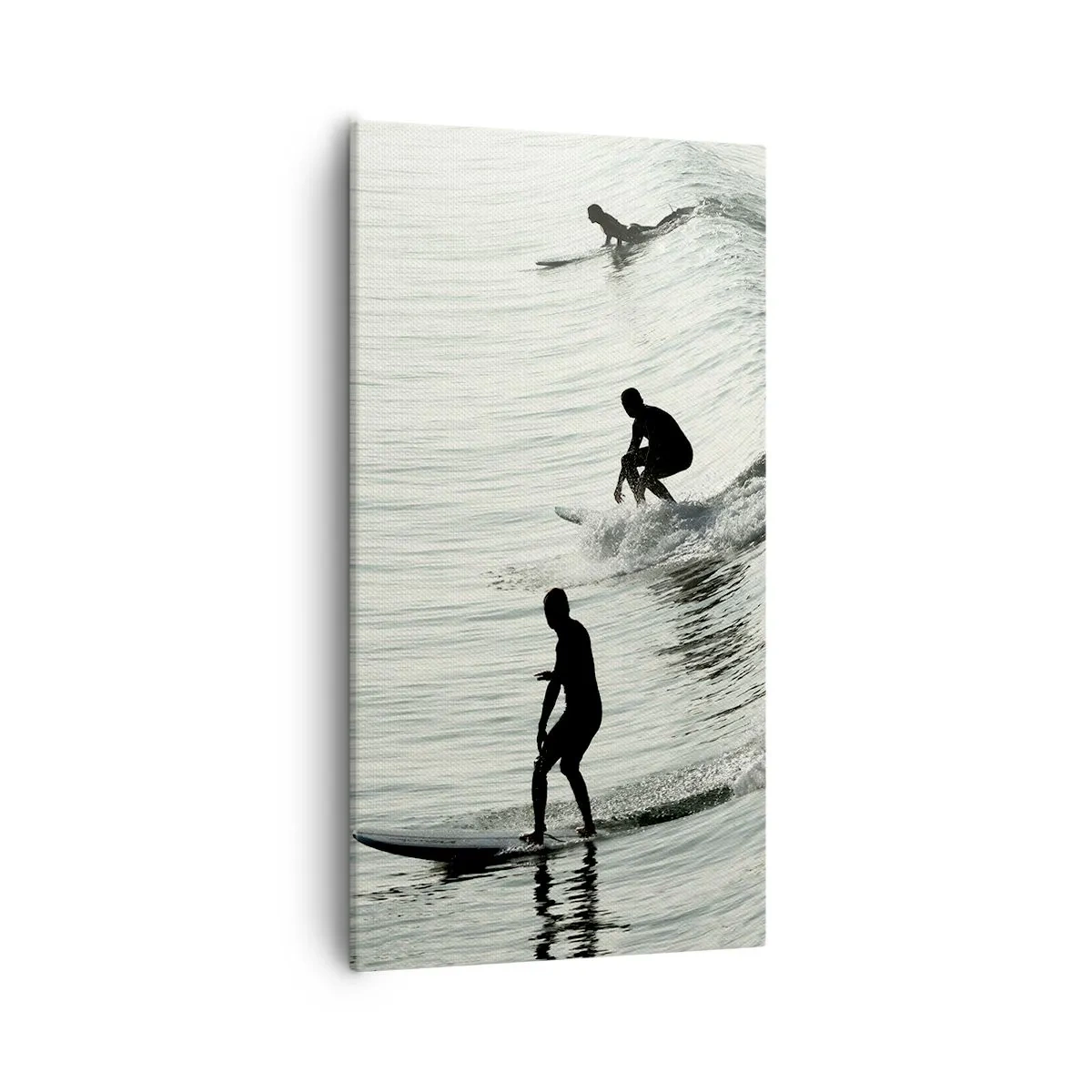 Obraz na plátne - Vlne v ústrety - 55x100 cm