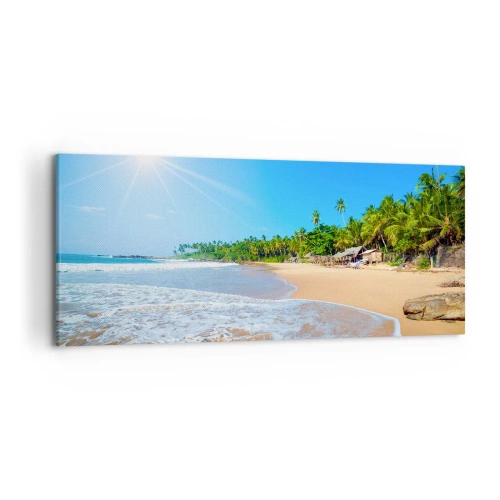 Obraz na plátne - Exotické miesto pre teba - 120x50 cm